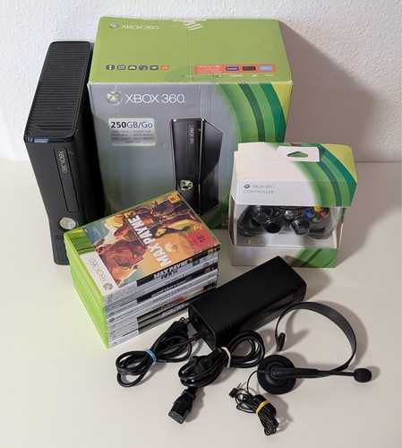 Xbox 360 250 - 360, nera