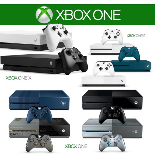 Xbox one console 500gb - console, 1
