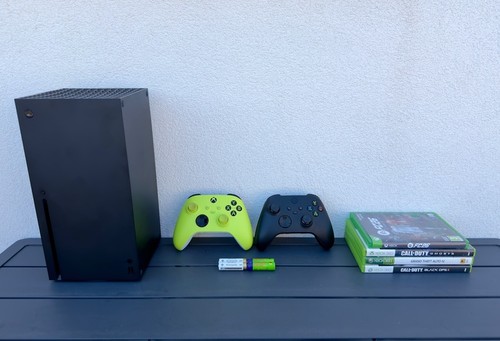 Xbox series 1tb boxed - x, bundle