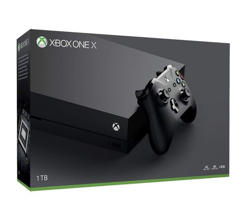 Xbox one console black - tb,